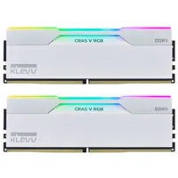 KLEVV CRAS V RGB DDR5-6000 RAM, CL28, XMP 3.0, EXPO - 32 GB Dual-Kit, weiß