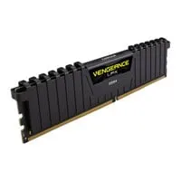 16GB (1x16GB) CORSAIR DDR4 Vengeance LPX Black, PC4-25600 (3200), Non-ECC Unbuffered, CAS 16, XMP 2.0, 1.35V