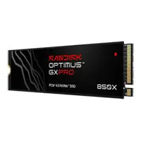 1TB SANDISK OPTIMUS GX PRO 850X SSD, M.2 (2280), PCIe 4.0 (x4) NVMe, 7300MB/s, 6300MB/s, 1.1M IOPS