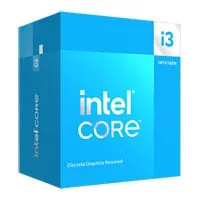 Intel Core i3 14100F, S 1700, Raptor Lake Refresh, 4 Cores, 8 Threads, 4.7GHz Turbo, 12MB Cache, 58W, Retail