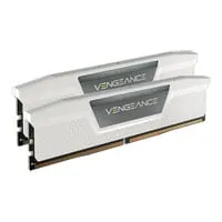 32GB (2x16GB) CORSAIR DDR5 Vengeance White, PC5-48000 (6000), Non-ECC Unbuffered, CAS 38, Dual Profile EXPO/XMP, 1.35V