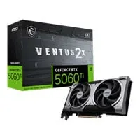 MSI NVIDIA GeForce RTX 5060 Ti VENTUS 2X OC PLUS 16GB GDDR7 Ray-Tracing Graphics Card, DLS