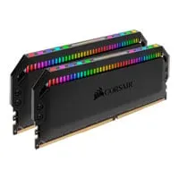 32GB (2x16GB) Corsair DDR4 Dominator Platinum RGB, PC4-25600 (3200), Non-ECC Unbuff, CAS 16, 1.35V, AMD Ryzen Optimised
