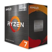 AMD Ryzen™ 7 5700G, AM4, Zen 3, 8 Core, 16 Thread, 3.8GHz, 4.6GHz Turbo, 16MB Cache, Radeon Vega Graphics, 65W, CPU