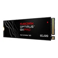 2TB SANDISK OPTIMUS GX PRO 8100 SSD, M.2 (2280), PCIe 5.0 (x4) NVMe, 14900MB/s, 14000MB/s, 2.3M /2.4M IOPS