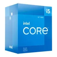 Intel Core i5 12400F, S 1700, Alder Lake, 6 Cores, 12 Threads, 2.5GHz, 4.4GHz Turbo, 18MB Cache, 65W, Retail