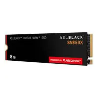 8TB WD Black SN850X, M.2 (2280) PCIe 4.0 (x4) NVMe SSD, 7200MB/s Read, 6600MB/s Write, 1200K IOPS