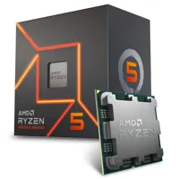 AMD Ryzen 5 7500 CPU, 6 Kerne, 5,0GHz, Sockel AM5 (Raphael) - boxed, mit Kühler