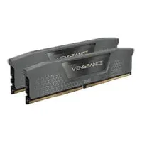 32GB (2x16GB) CORSAIR DDR5 VENGEANCE Grey, PC5-51200 (6400), Non-ECC Unbuffered, CAS 32, Dual Profile EXPO/XMP, 1.4V