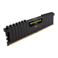 8GB (1x8GB) CORSAIR DDR4 Vengeance LPX Black, PC4-19200 (2400), Non-ECC Unbuffered, CAS 16, XMP 2.0, 1.2V