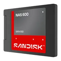 1TB SANDISK NAS 600 SATA SSD, 2.5", SATA III (6GB/s), 560MB/s Read, 515MB/s Write, 87k / 75k IOPS