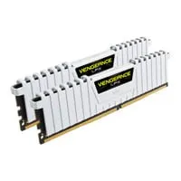 16GB (2x8GB) CORSAIR DDR4 Vengeance LPX White, PC4-25600 (3200), Non-ECC Unbuffered, CAS 16, XMP 2.0, 1.35V