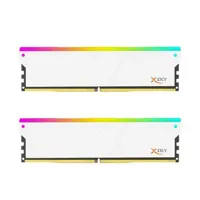 V-Color Manta XSky RGB 32GB (2x16GB) DDR5 6000MHz CL30 Dual Channel Memory Kit - White - TMXSAL1660830WWK